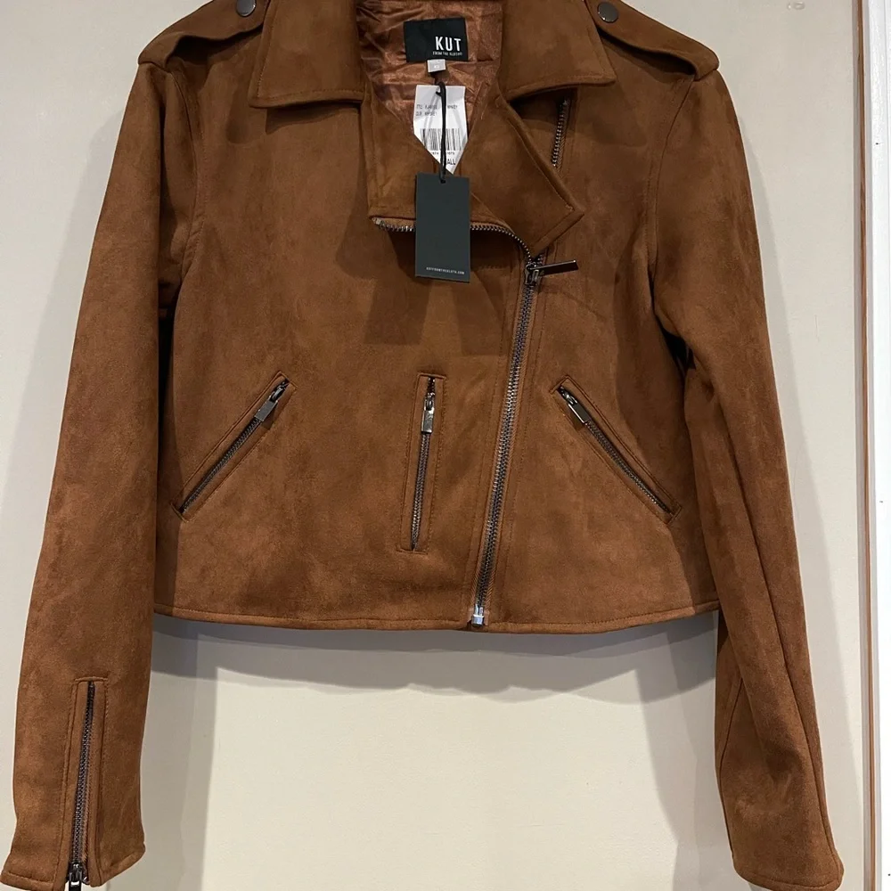 Kut From The Kloth Jackie Moto Jacket. NWT - Picture 3 of 5